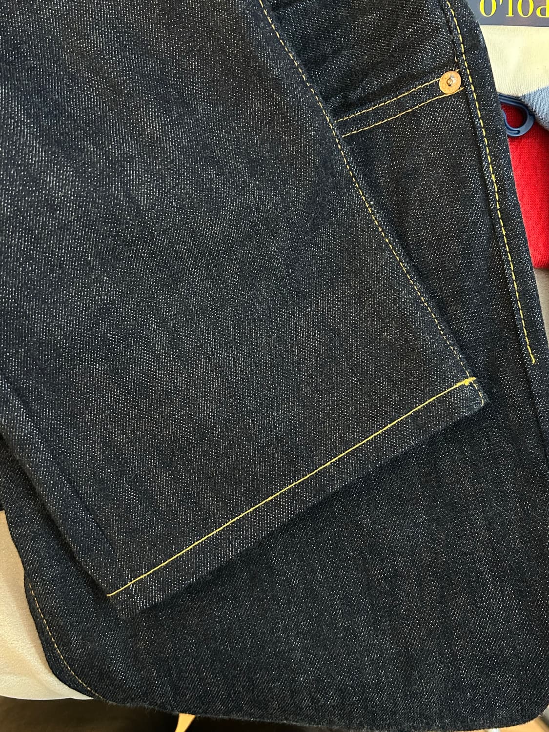 [RRL Double RL] Low Straight Selvedge Ra 상품이미지10