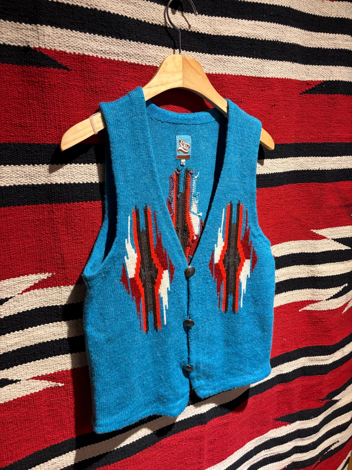  Western chimayo vest / 웨스턴 치마요 조끼 상품이미지2