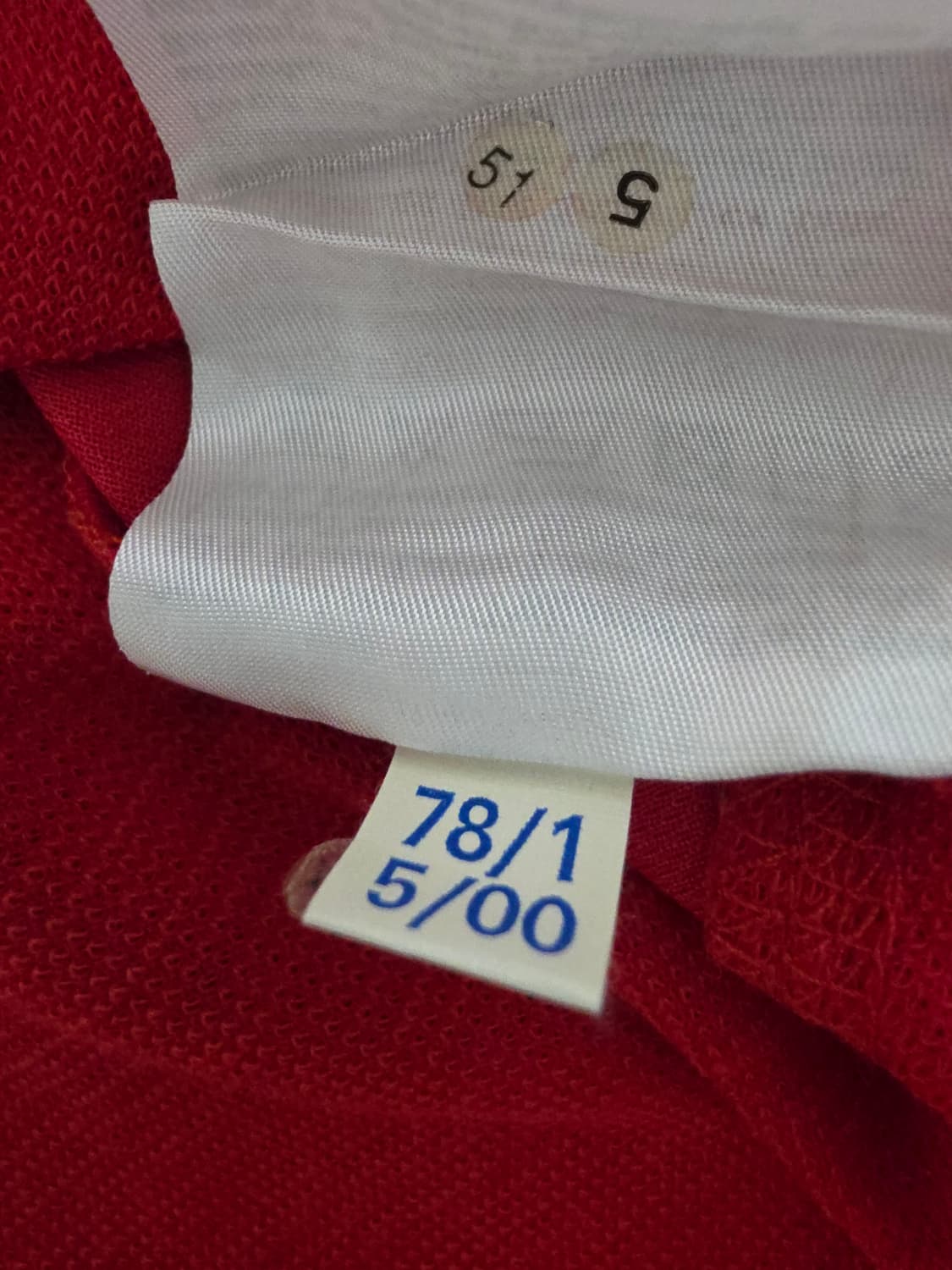 맨유 00-02 홈 베컴 긴팔 XL 상품이미지5