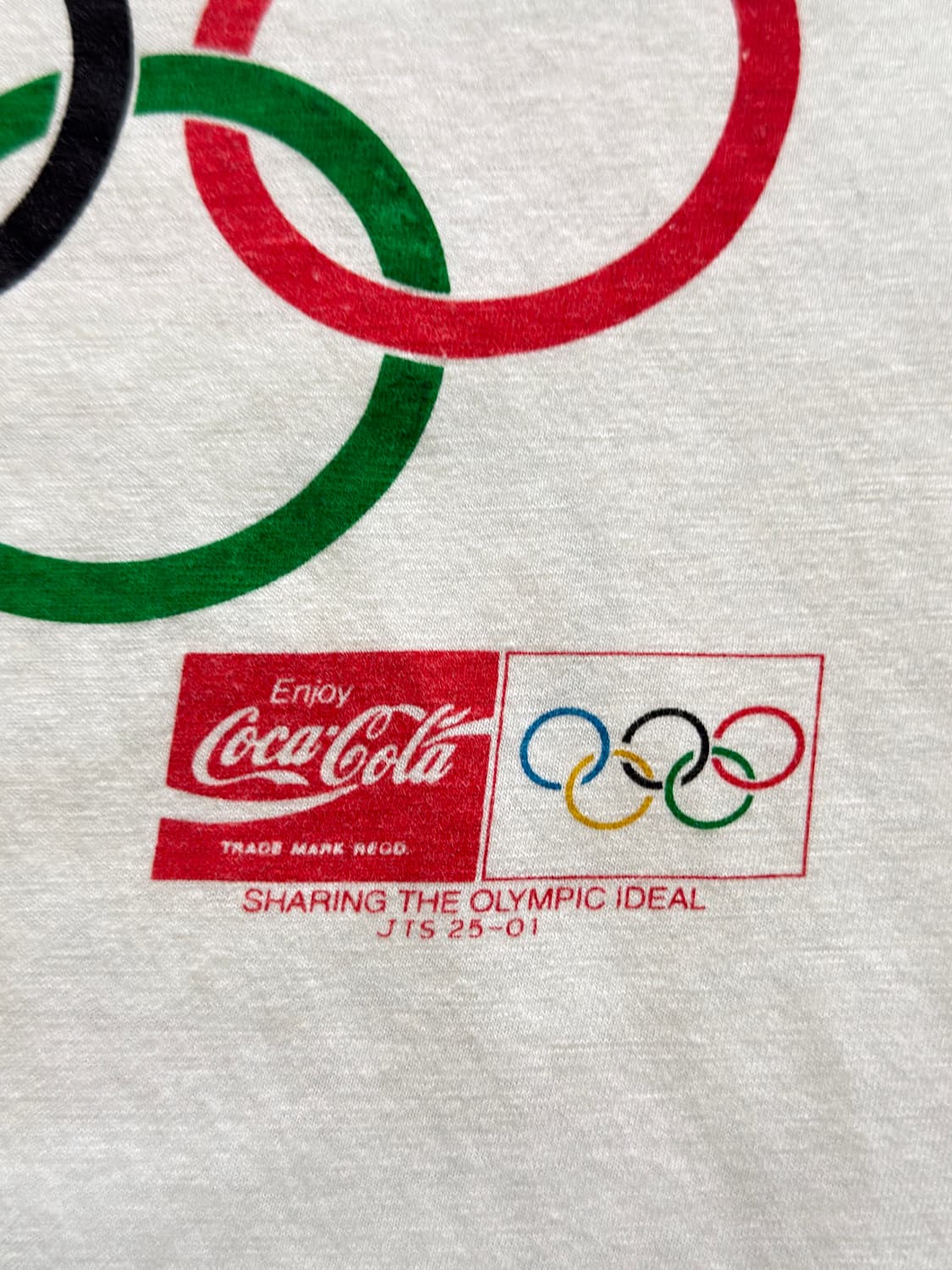 90s Olympic 1992 Coca-Cola T-shirt 상품이미지6