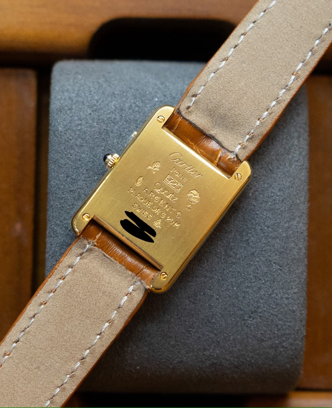 까르띠에 머스트 탱크 sm 쿼츠 시계 상품이미지2