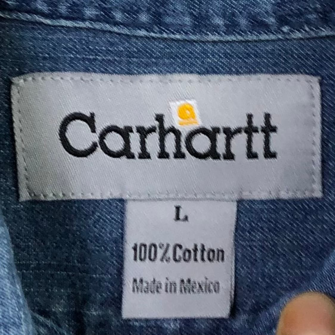 105 칼하트 데님 셔츠 상품이미지3