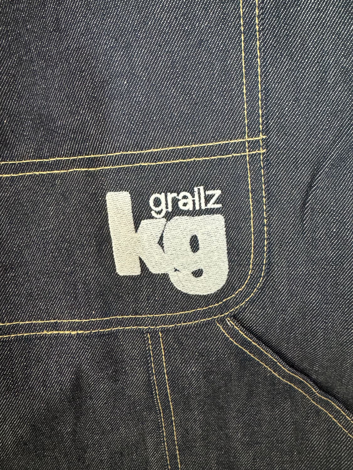 [GRAILZ X KOIN SEOUL] 카펜터 로우 데님 인디고 2사이즈 상품이미지2