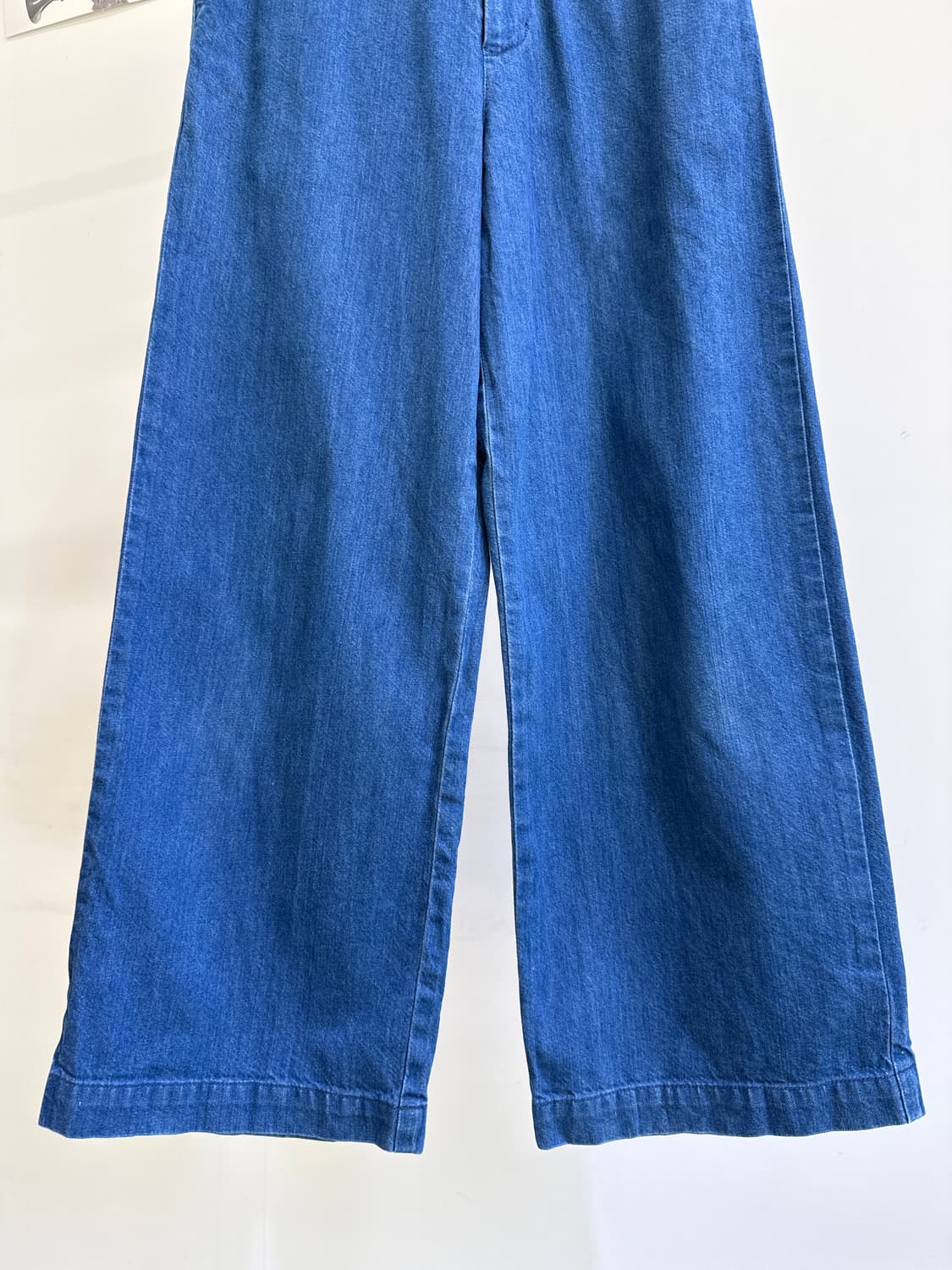 UNITED ARROWS (Made in Japan)와이드 데님 팬츠  상품이미지3