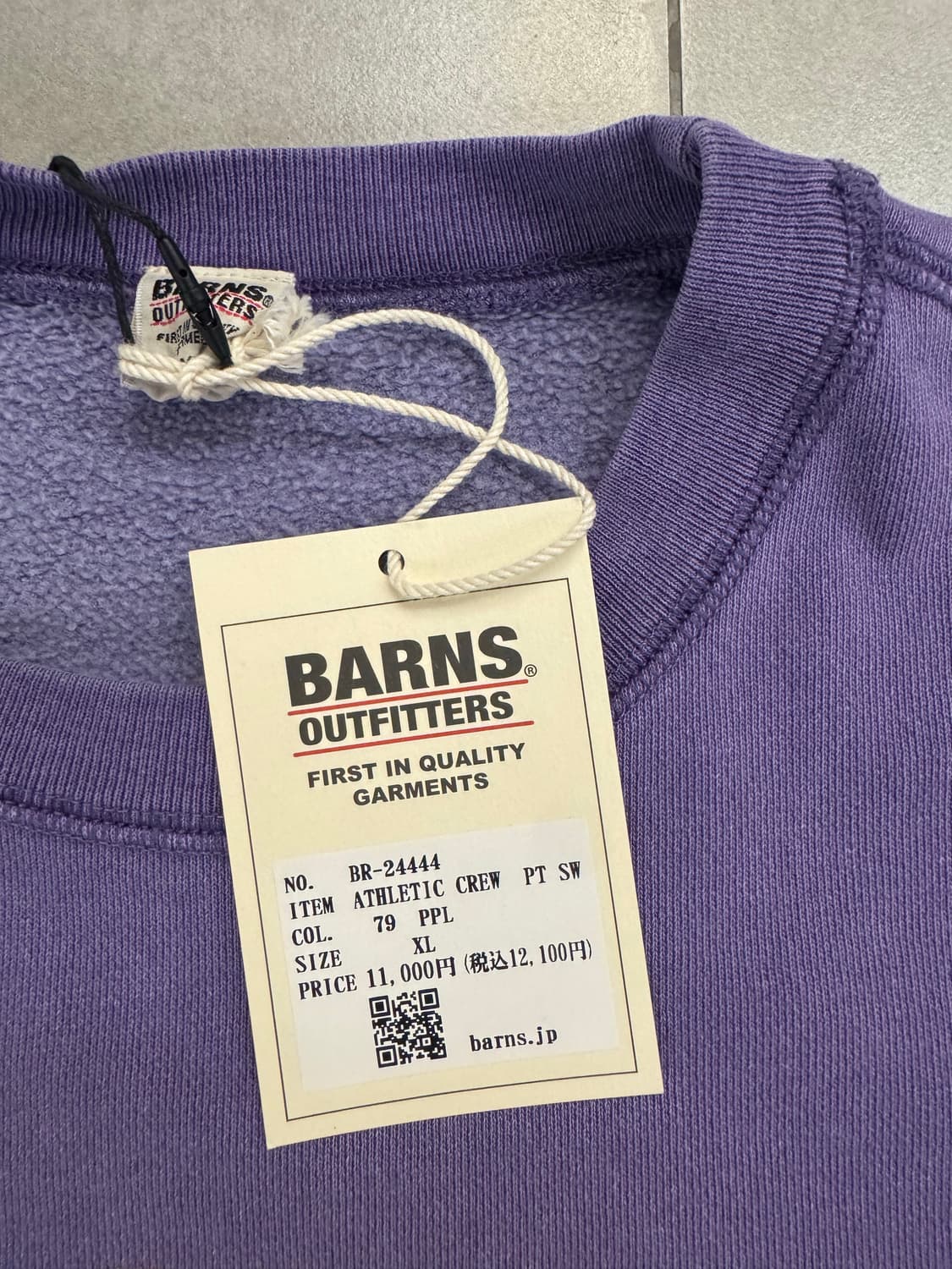 Barns Outfitters 맨투맨 새상품 상품이미지3