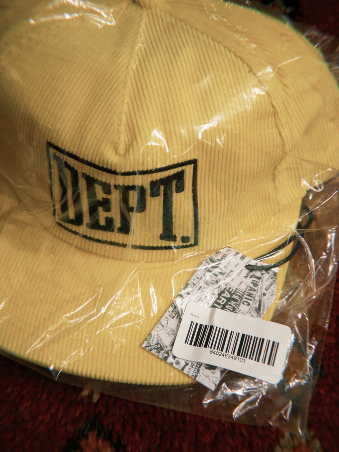 Gallery Dept Gym Logo Hat 갤뎁 짐 로고 햇 상품이미지1