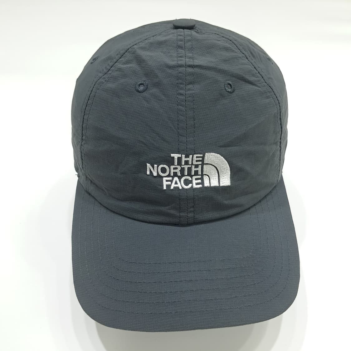 North Face Logo Gray Nylon Cap P1550 상품이미지3