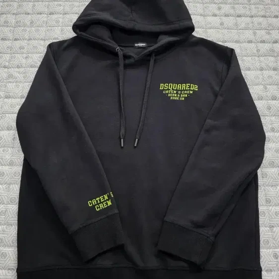 디스퀘어드2 블랙 후드티 105 상품이미지5