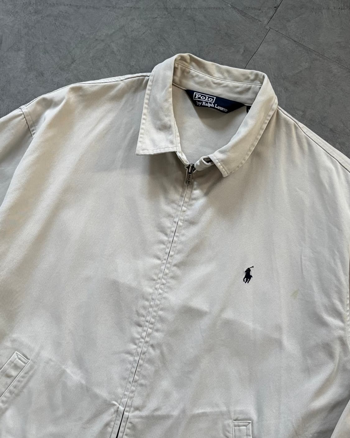 Polo 폴로 랄프로렌 연그레이컬러 코튼 헤링턴 자켓  상품이미지3