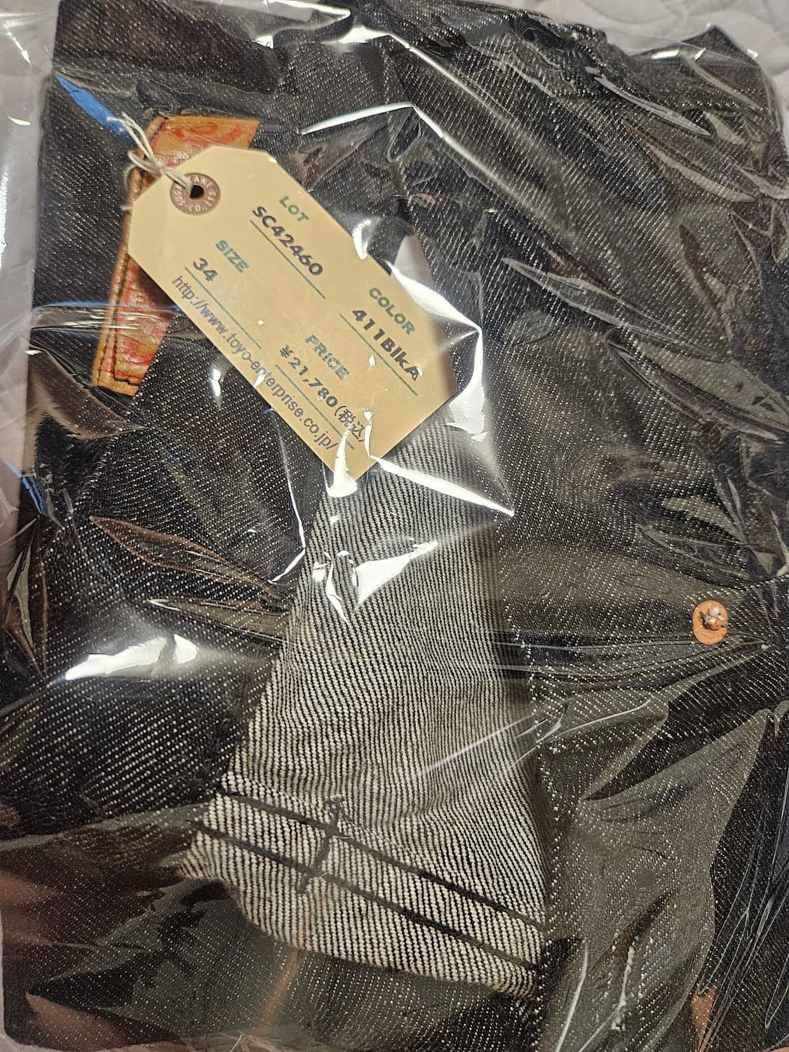 슈가케인 1947 블랙데님 상품이미지1