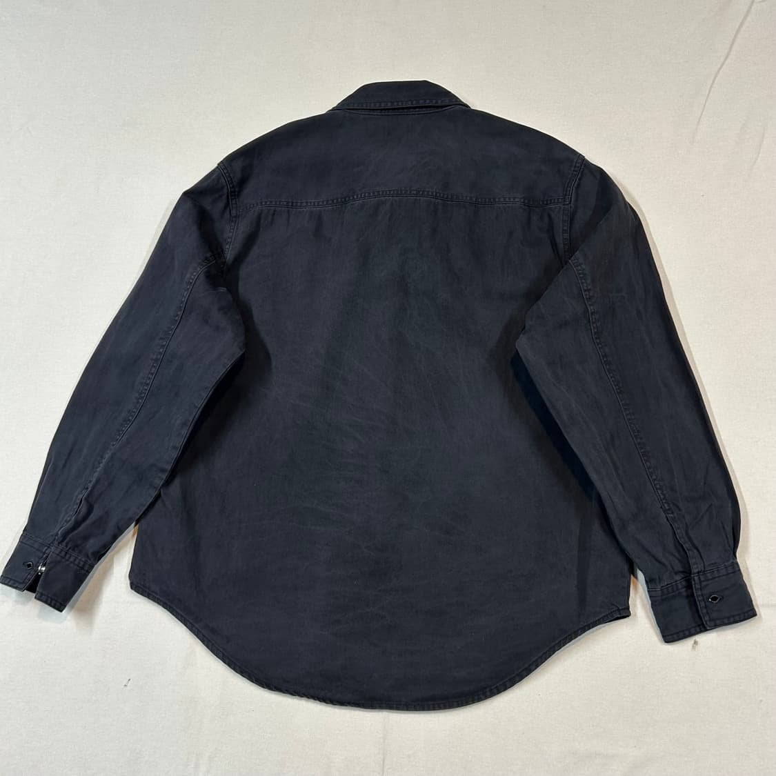 L) 리바이스 흑청 투포켓 워크 데님 셔츠 자켓 T버튼 타입 상품이미지5