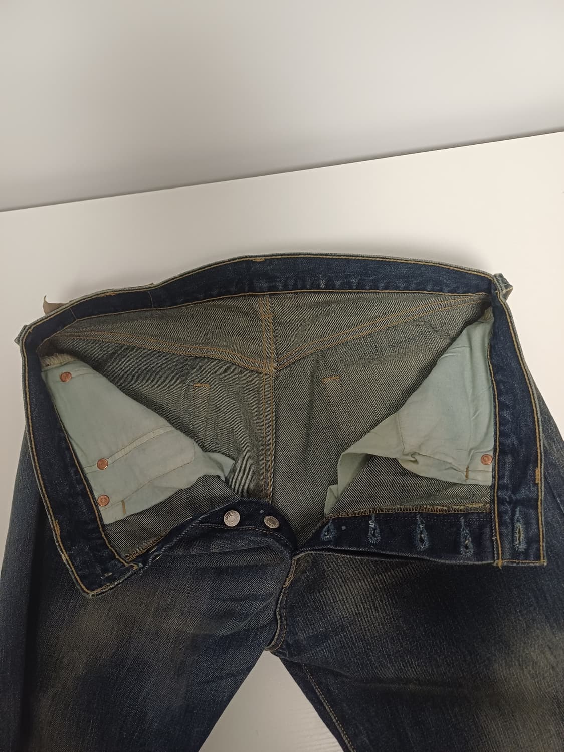 [W32/L34] 리바이스 501 '모던 빈티지' 틴 워싱 데님 상품이미지7