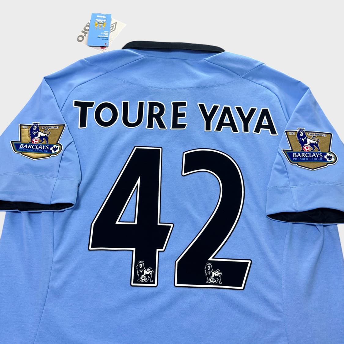12-13 맨체스터 시티 홈 No.42 야야 투레 상품이미지7