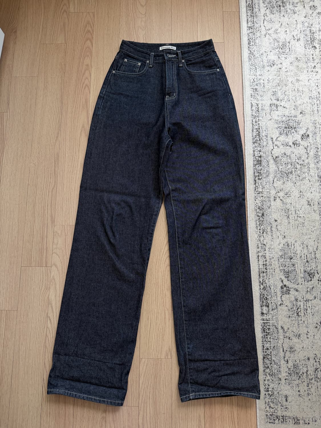 트리밍버드 롤업 로우 데님 팬츠 상품이미지5