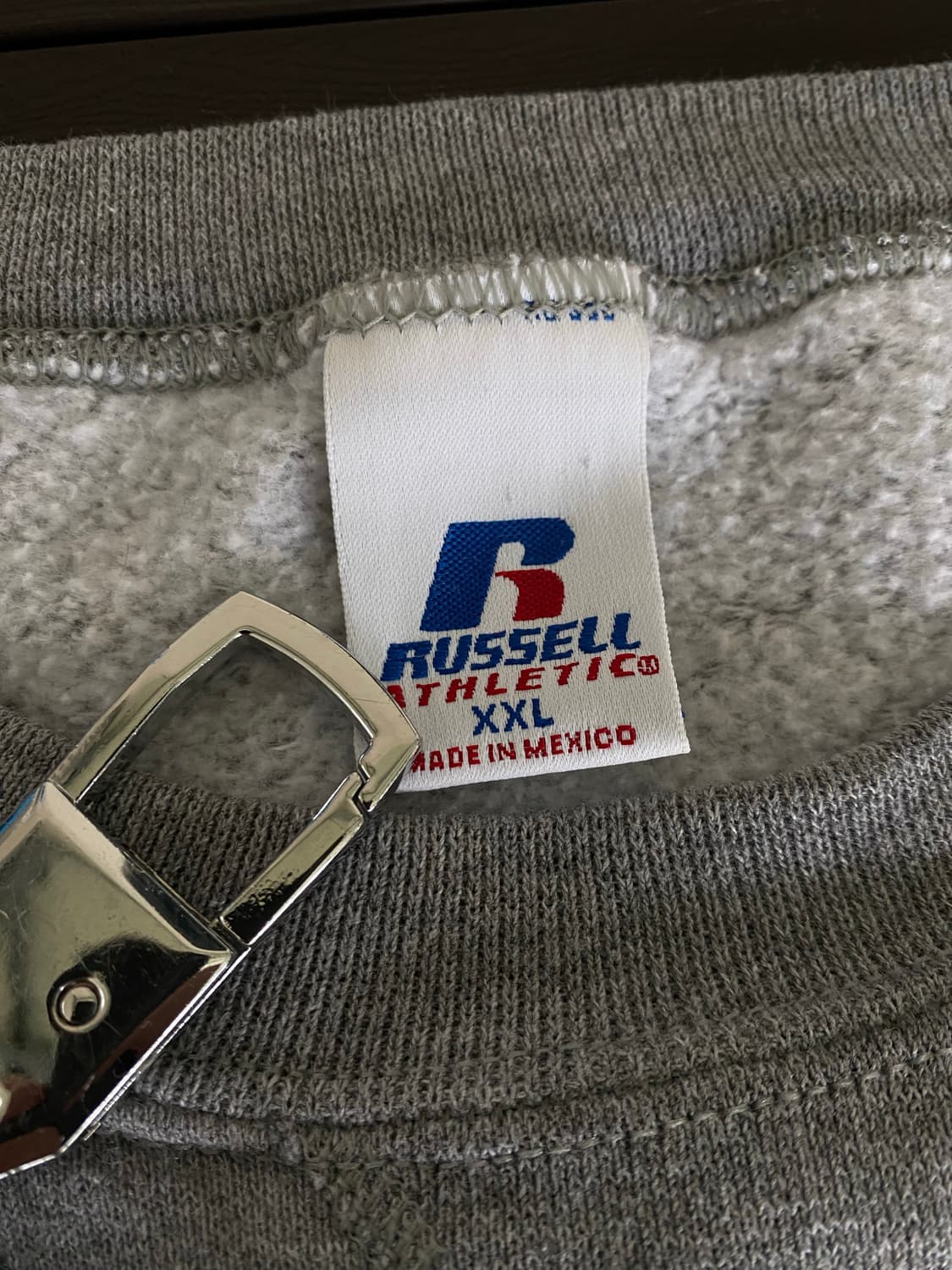 (XXL) 00s 빈티지 러셀 스웻셔츠 그레이 상품이미지3