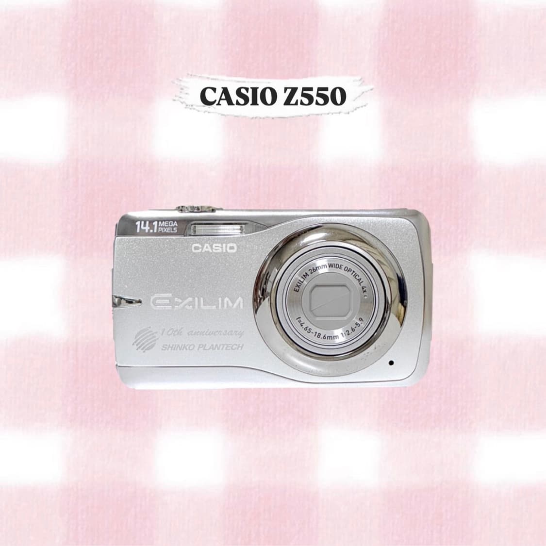 카시오 엑슬림 Z550 실버 빈티지디카 상품이미지1