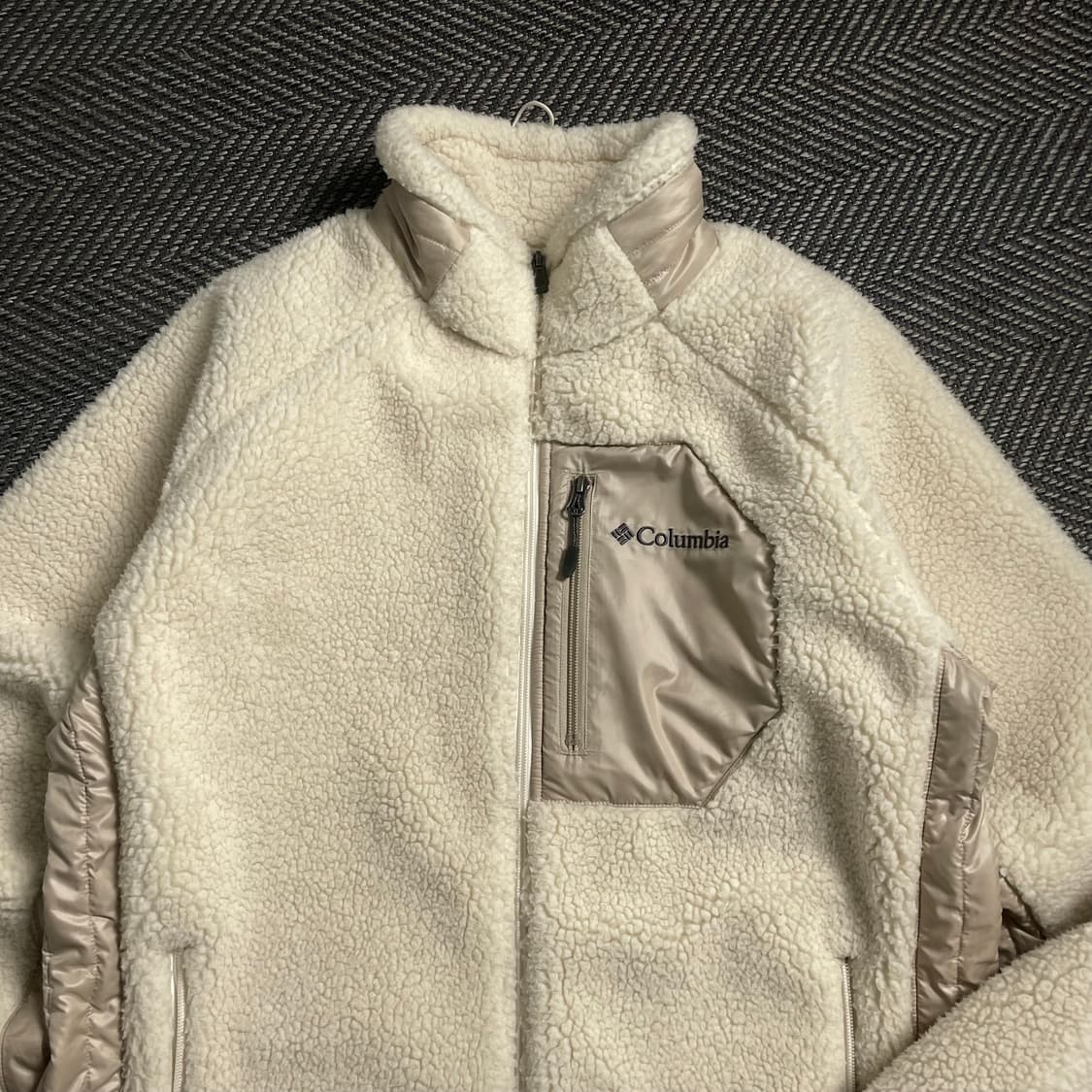 컬럼비아 USA 플리스 자켓 아리보리 y 4684 상품이미지5