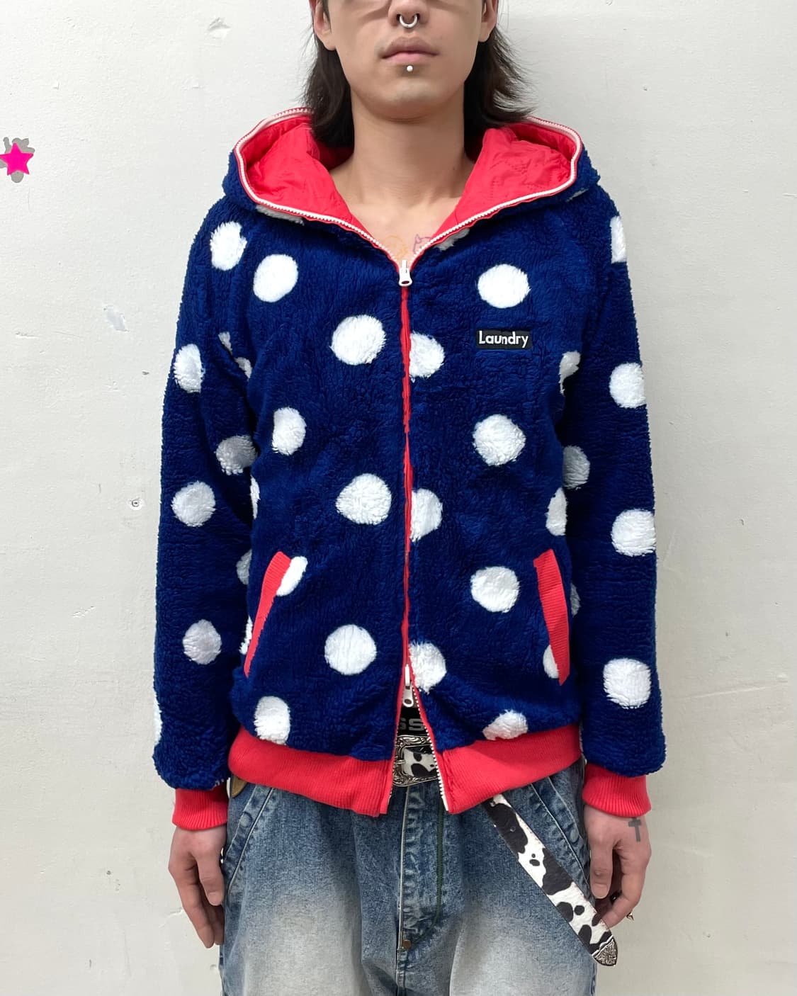 Laundry Dot Star Reversible Hood Jacket  상품이미지1