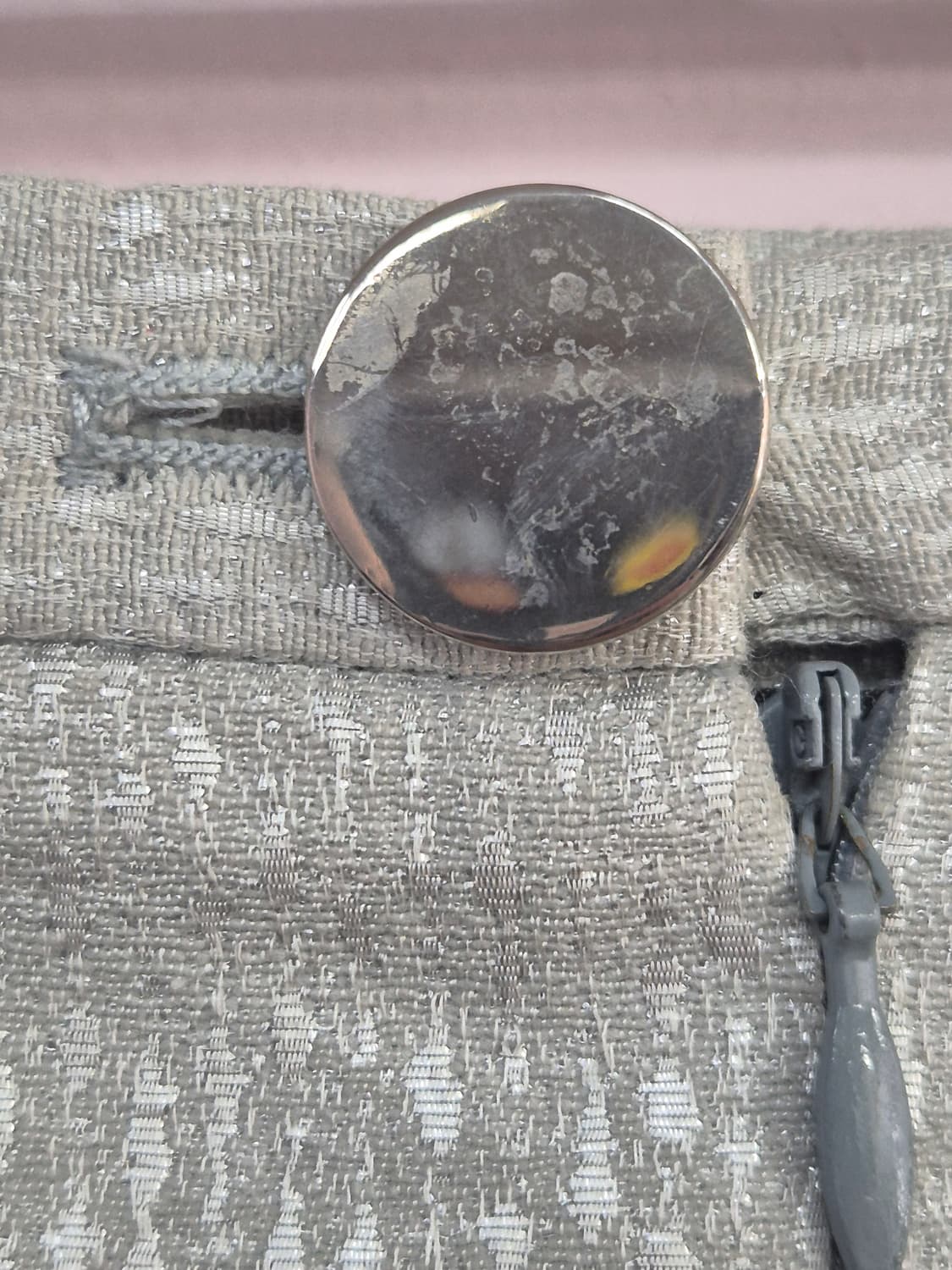 DOLCE&GABBANA돌체앤가바나실버 스커트 상품이미지4