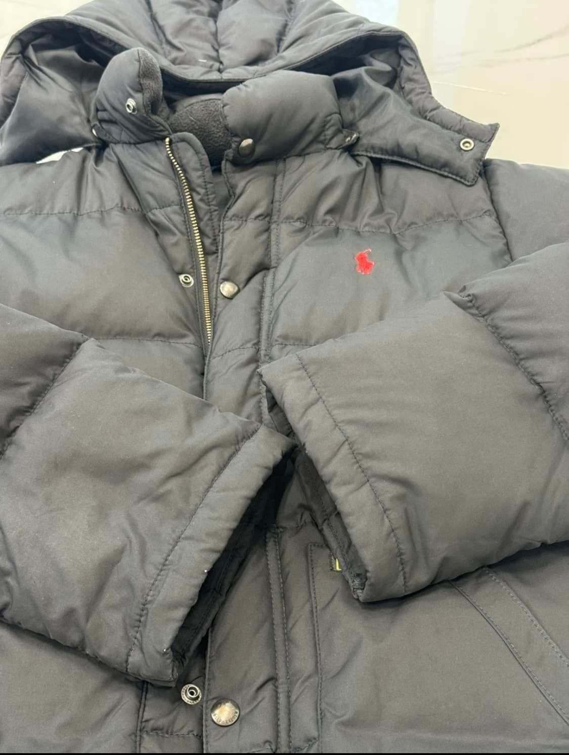 폴로 랄프로렌 패딩블랙 상품이미지3