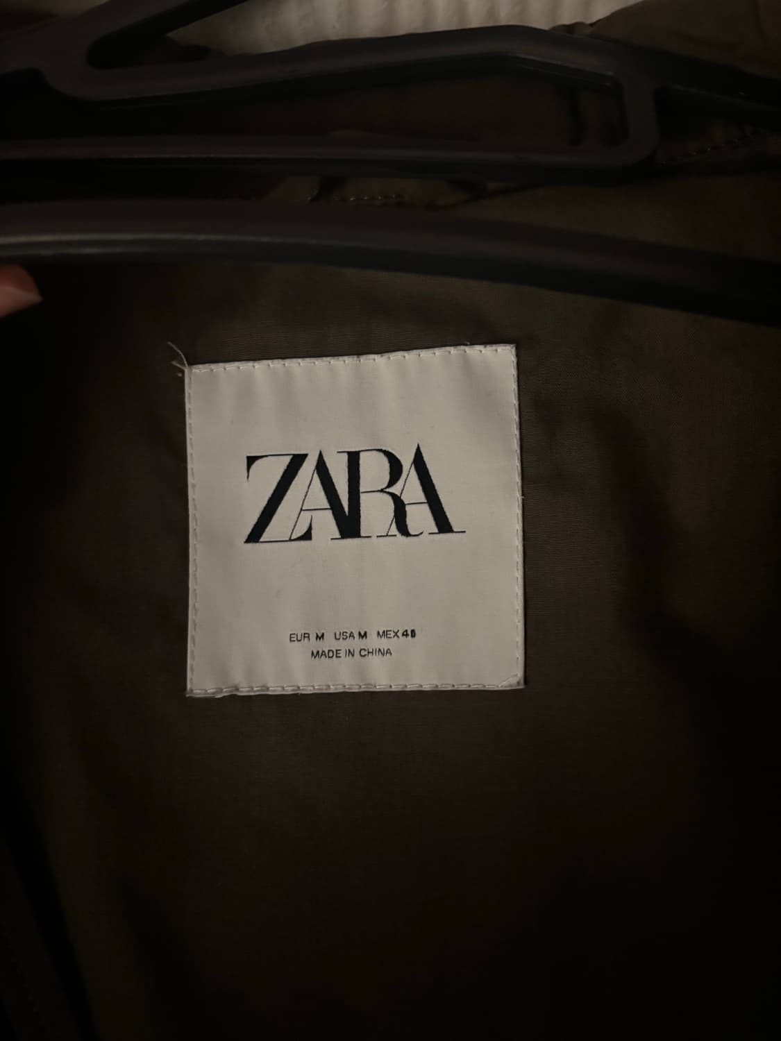 자라 야상 상품이미지2