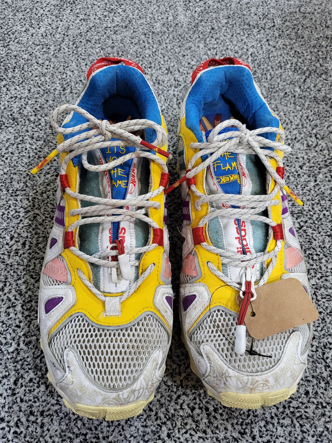 아디다스 X 션 위더스푼 X 핫 휠 협업 슈퍼터프 스니커즈 상품이미지1