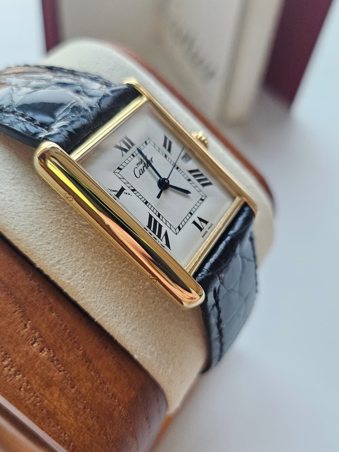 까르띠에 탱크머스트 XL 짝수로만 빈티지 쿼츠 상품이미지3
