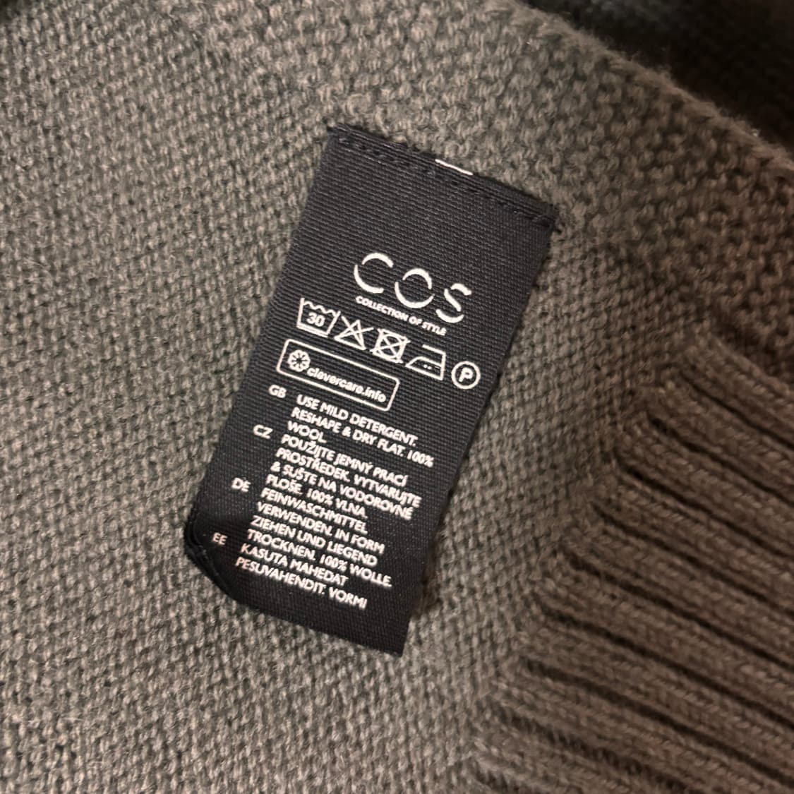 코스 니트 여성 S 상품이미지3