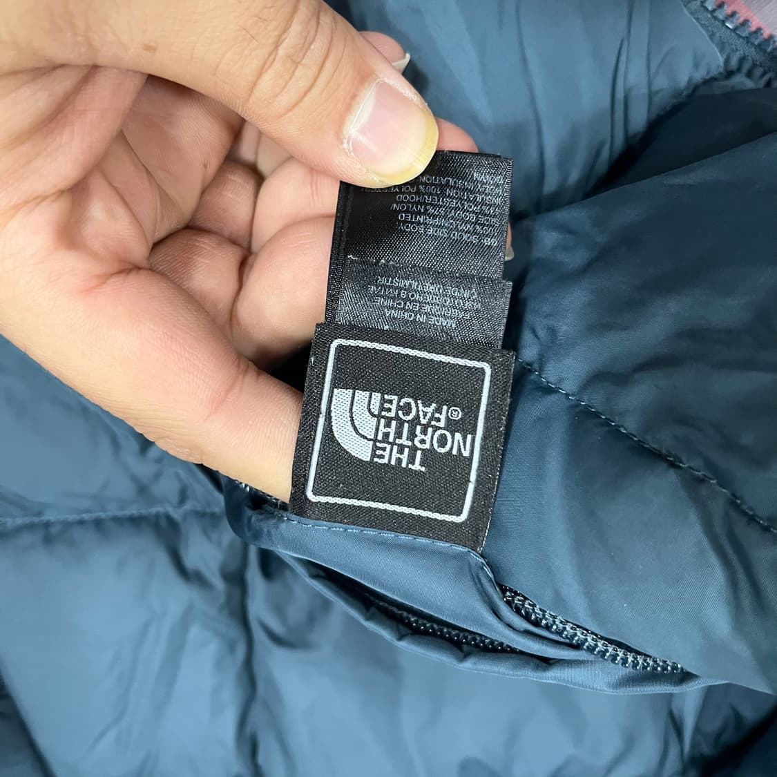 [The North Face] 노스페이스 리버시블 체크 패딩 상품이미지5