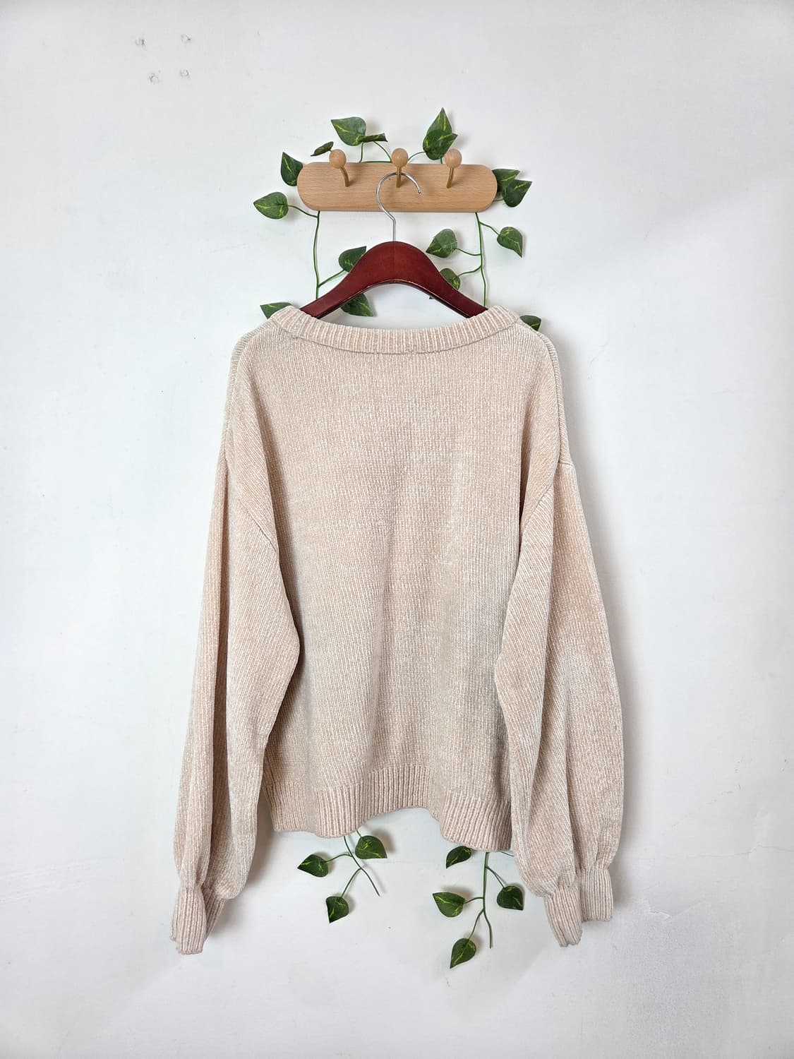 피치 벨벳실 니트 상품이미지4