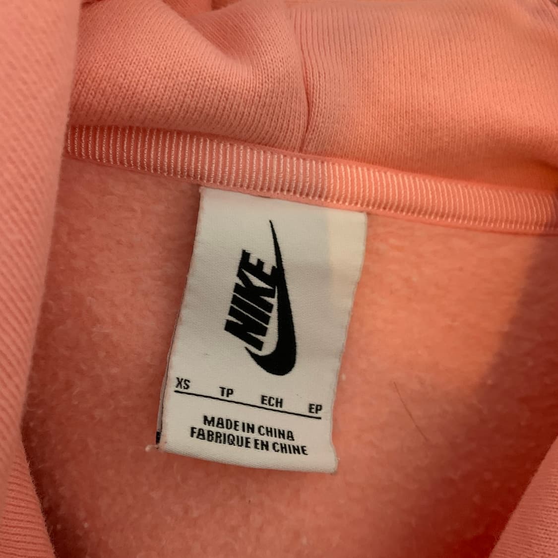 XS 나이키 x 올리비아 킴 NRG 오버핏 기모 후드티 상품이미지5