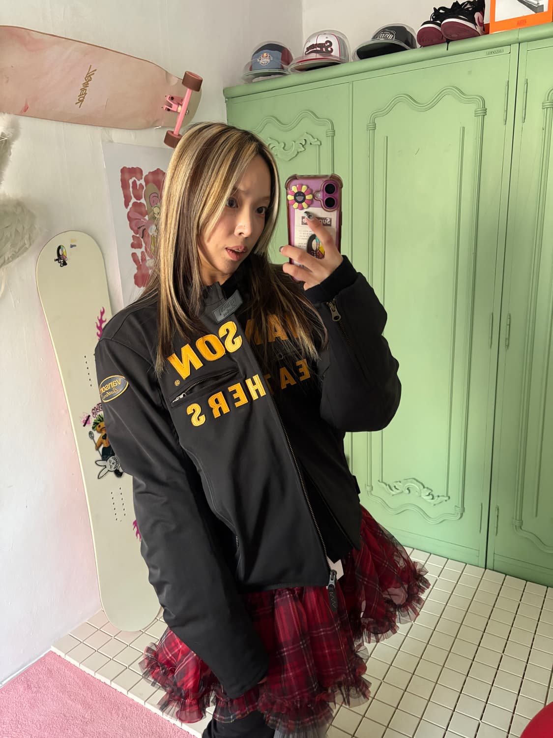 바이커  나일론 프로텍트 자켓 (m ) 상품이미지4