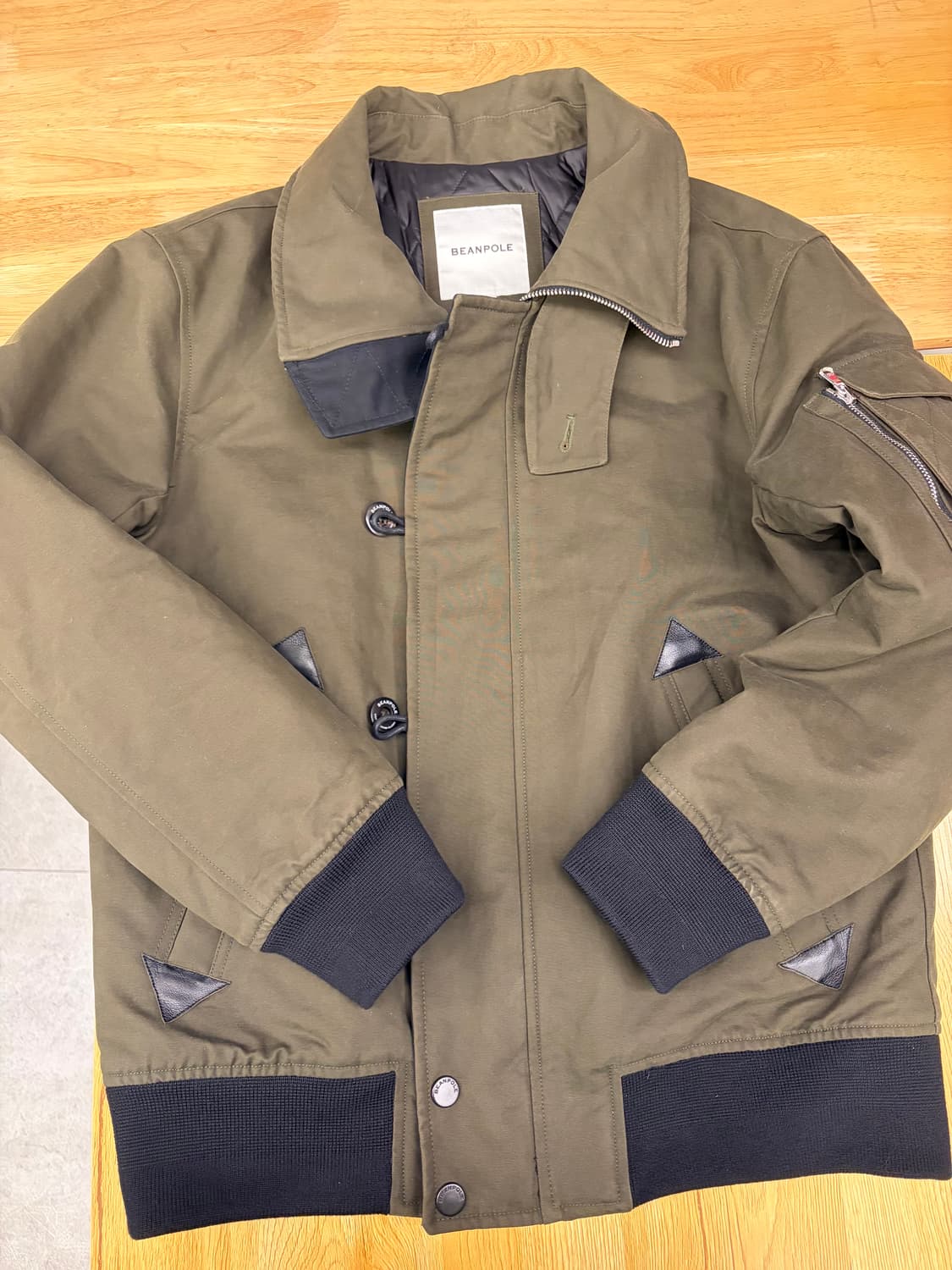 [100] 빈폴 카키 야상점퍼 상품이미지2