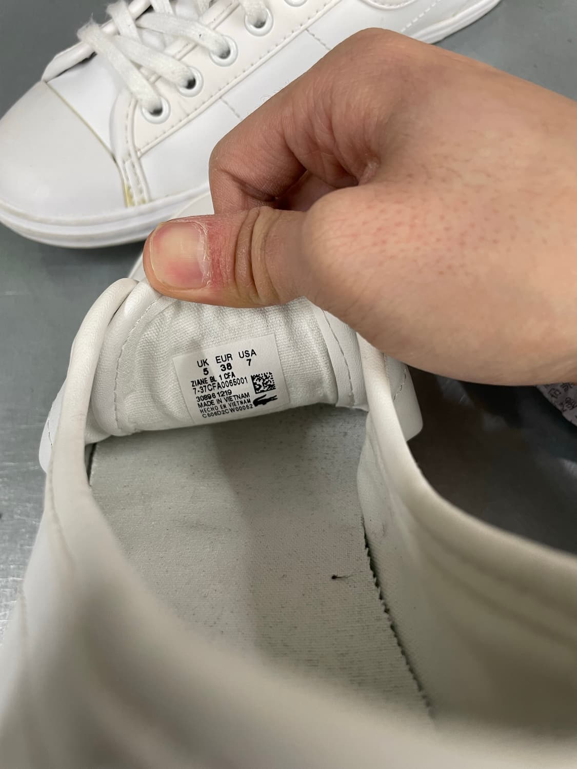 라코스테 플랫 스니커즈 38 상품이미지10