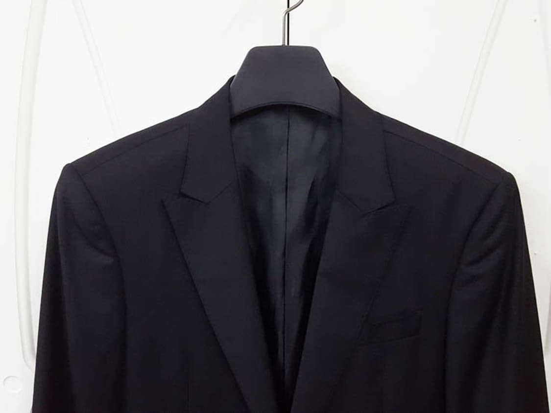 솔리드옴므 남성 피크드 싱글 자켓 블랙 M 상품이미지2