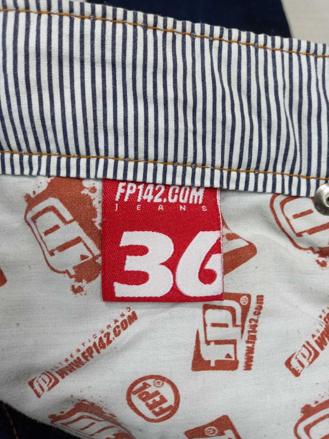 36 FEPL JEANS 스판 데님반바지 진청 36-446 상품이미지5