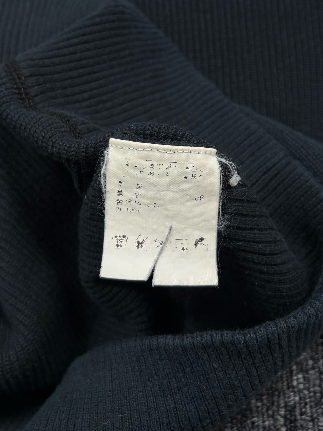 폴로 진스 숄더 엘보우 패치 니트 집업 상품이미지7