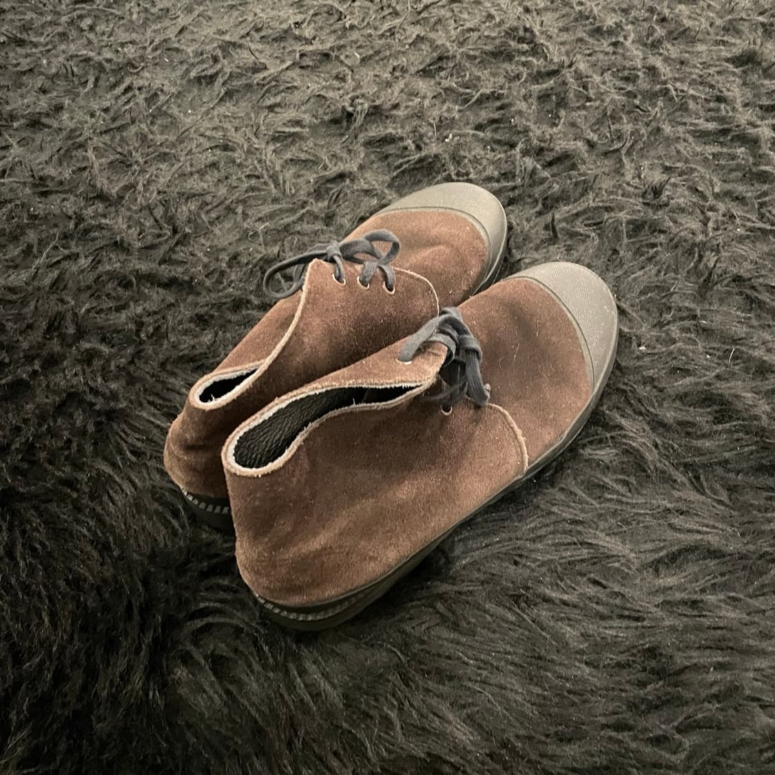 요지야마모토 스웨이드 앵클 부츠 상품이미지3