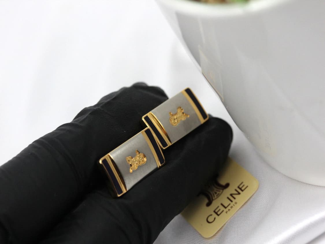 셀린느 미사용 S등급 남자 명품 커프스 빈티지 상품이미지5