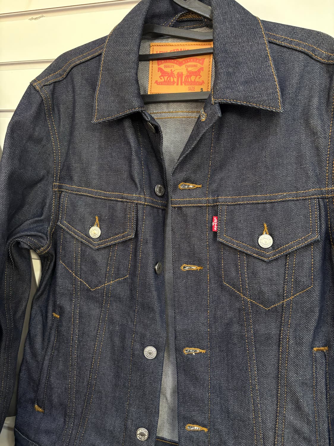 리바이스 중청 청자켓 s 상품이미지7