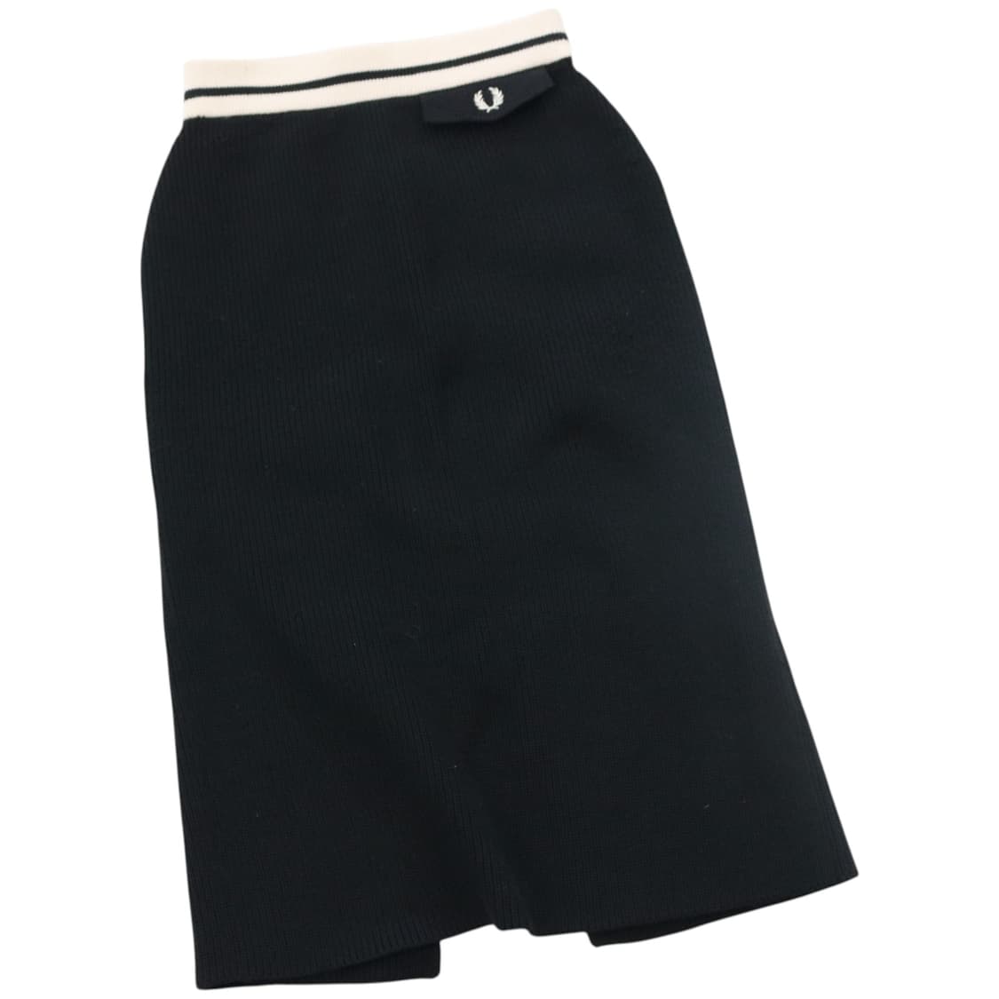 Fred Perry 프레드페리 빈티지 스트라이프 밴딩 니트 스커트 상품이미지1