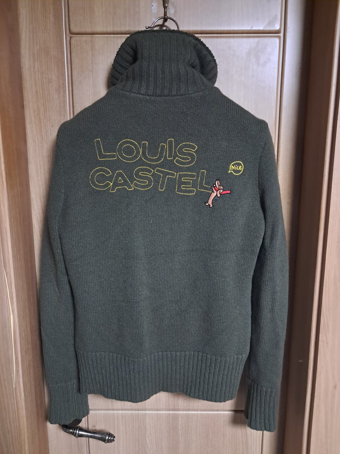 루이까스텔 여성 방풍 니트 패딩 95 상품이미지2