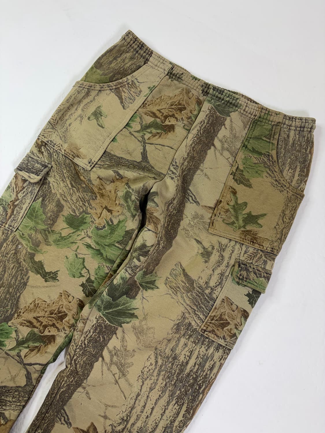 90s Forest Camouflage Cargo Sweatpants 상품이미지5