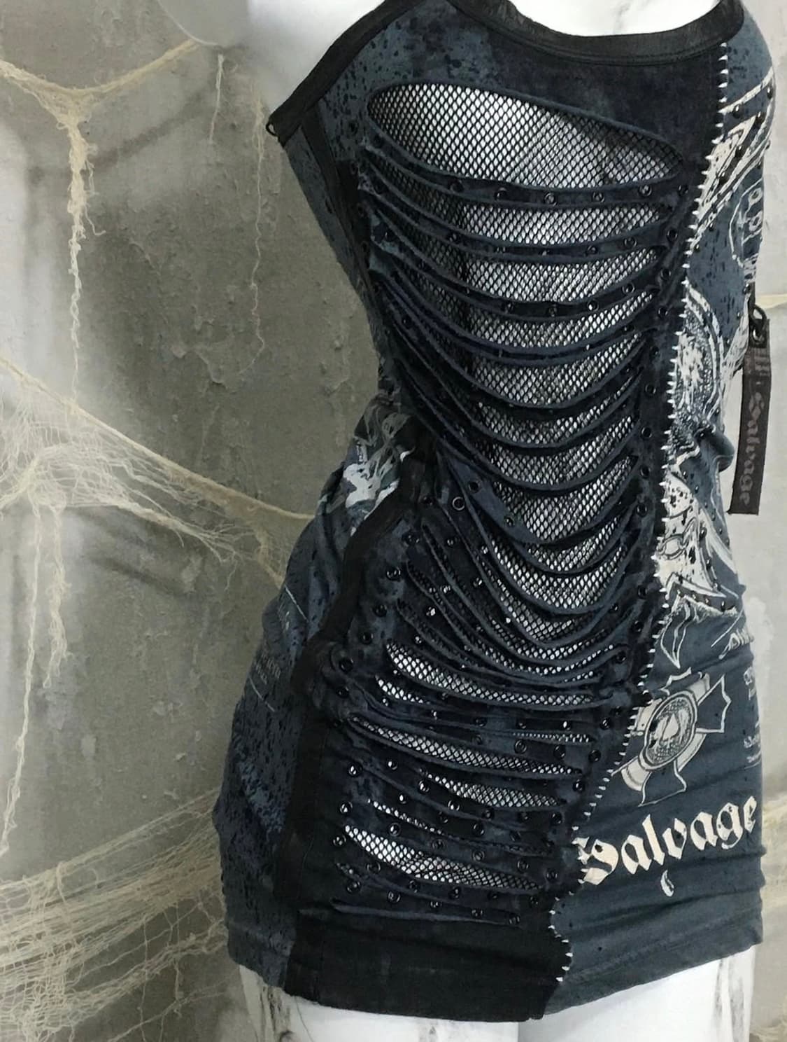 Salvage Chain Detail Sleeveless 상품이미지2