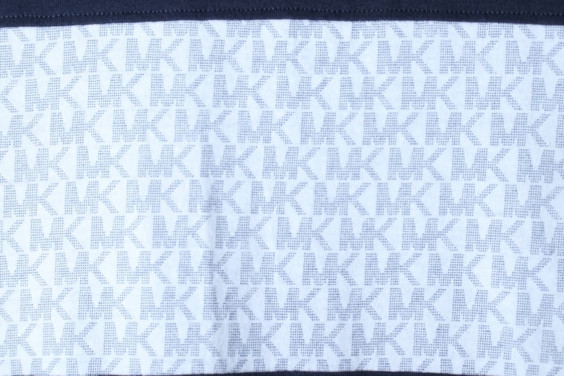 (L-XL) 마이클코어스 반팔 티셔츠 레터링 네이비 놈코어-H30508 상품이미지5