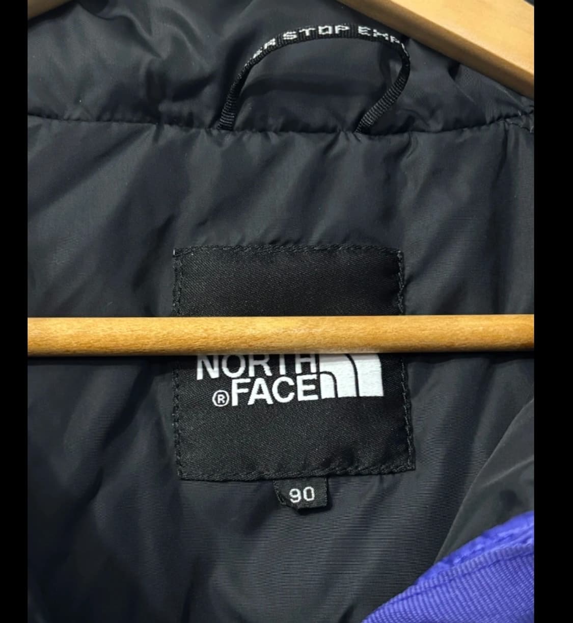 노스페이스 눕시 700 퍼플 패딩 90 상품이미지6