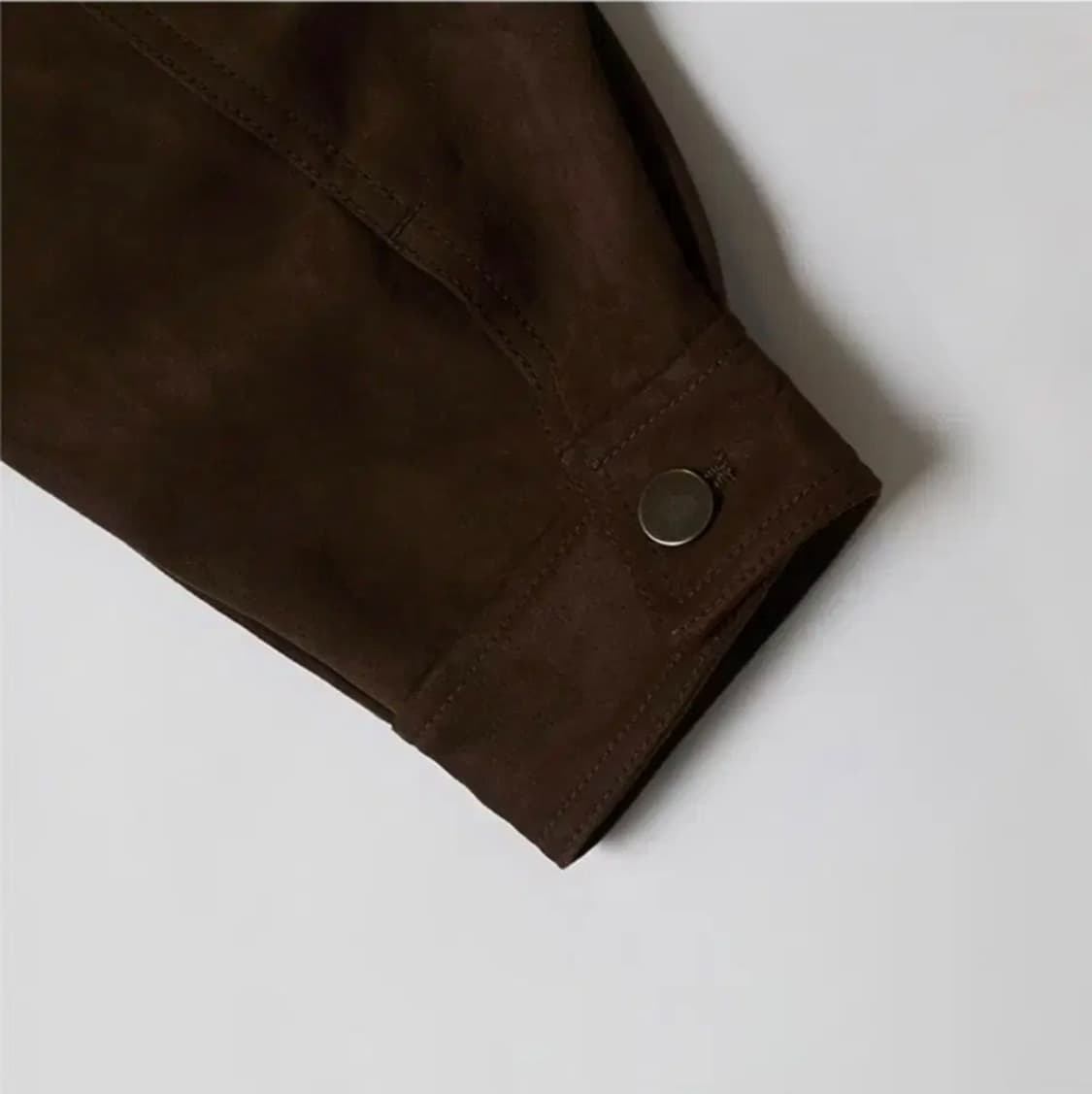 [스파오] 새상품 스웨이드 트러커 자켓 봄자켓 상품이미지6