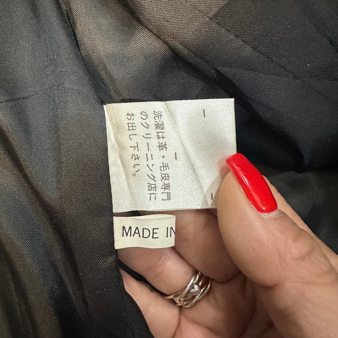 ANVORNU 빈티지 양가죽 블레이저 가죽자켓L 상품이미지4