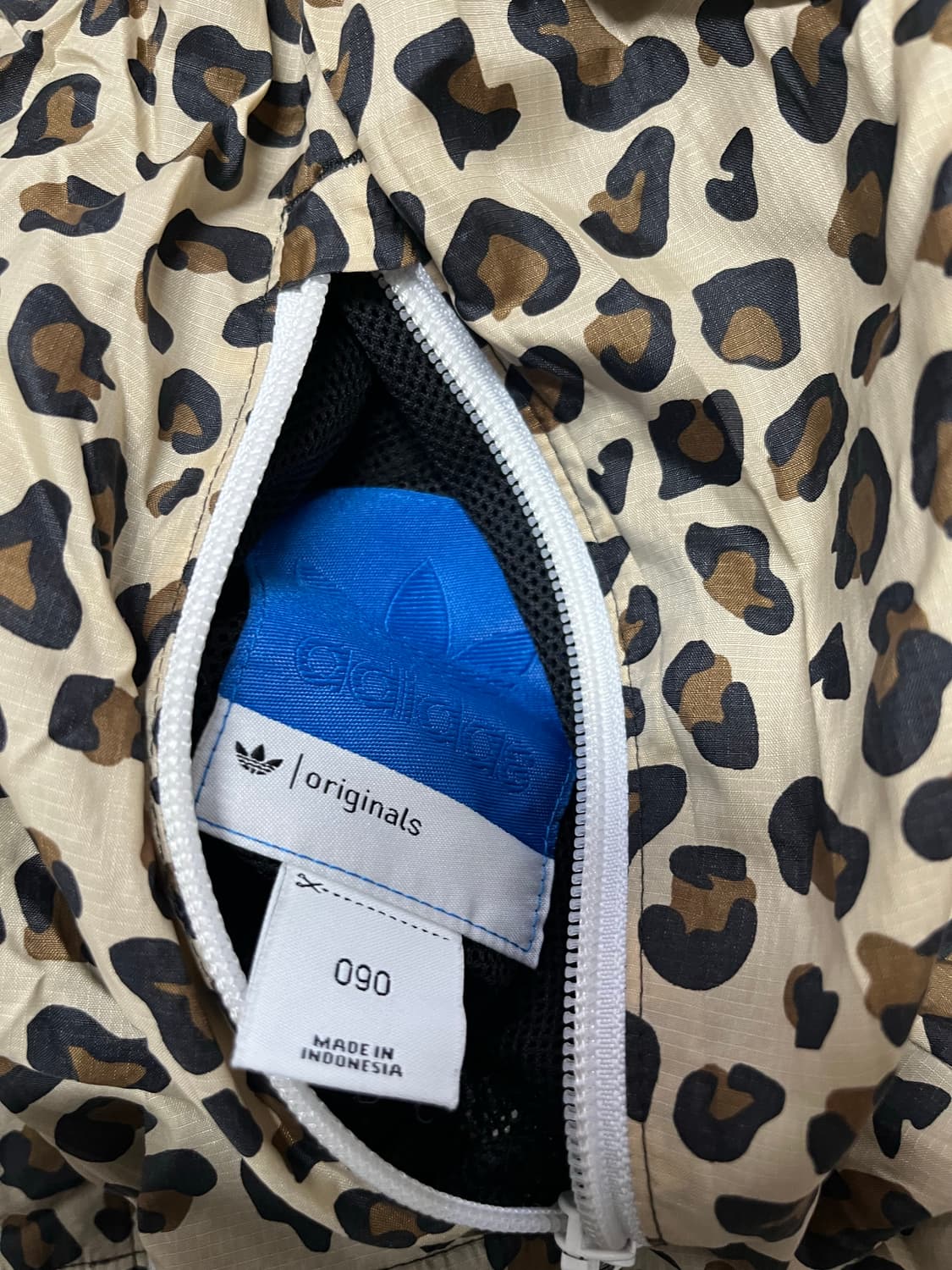 아디다스 리버시블 레오파드 져지/ 바람막이  상품이미지2