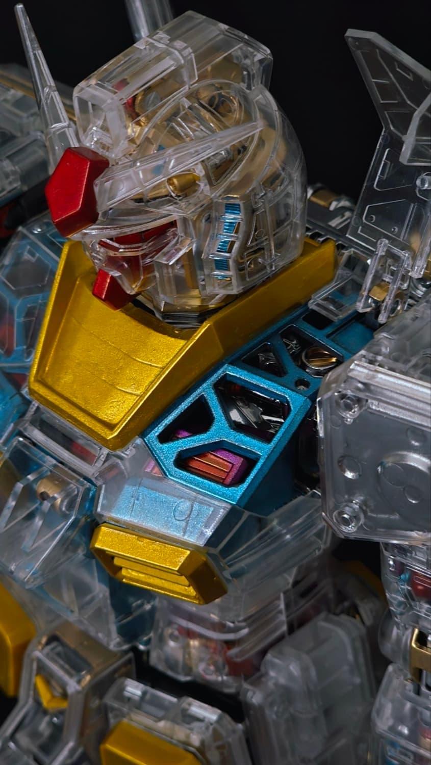 반다이 PG 퍼스트 건담 & 샤아 자쿠 도색작 판매 합니다. 상품이미지1